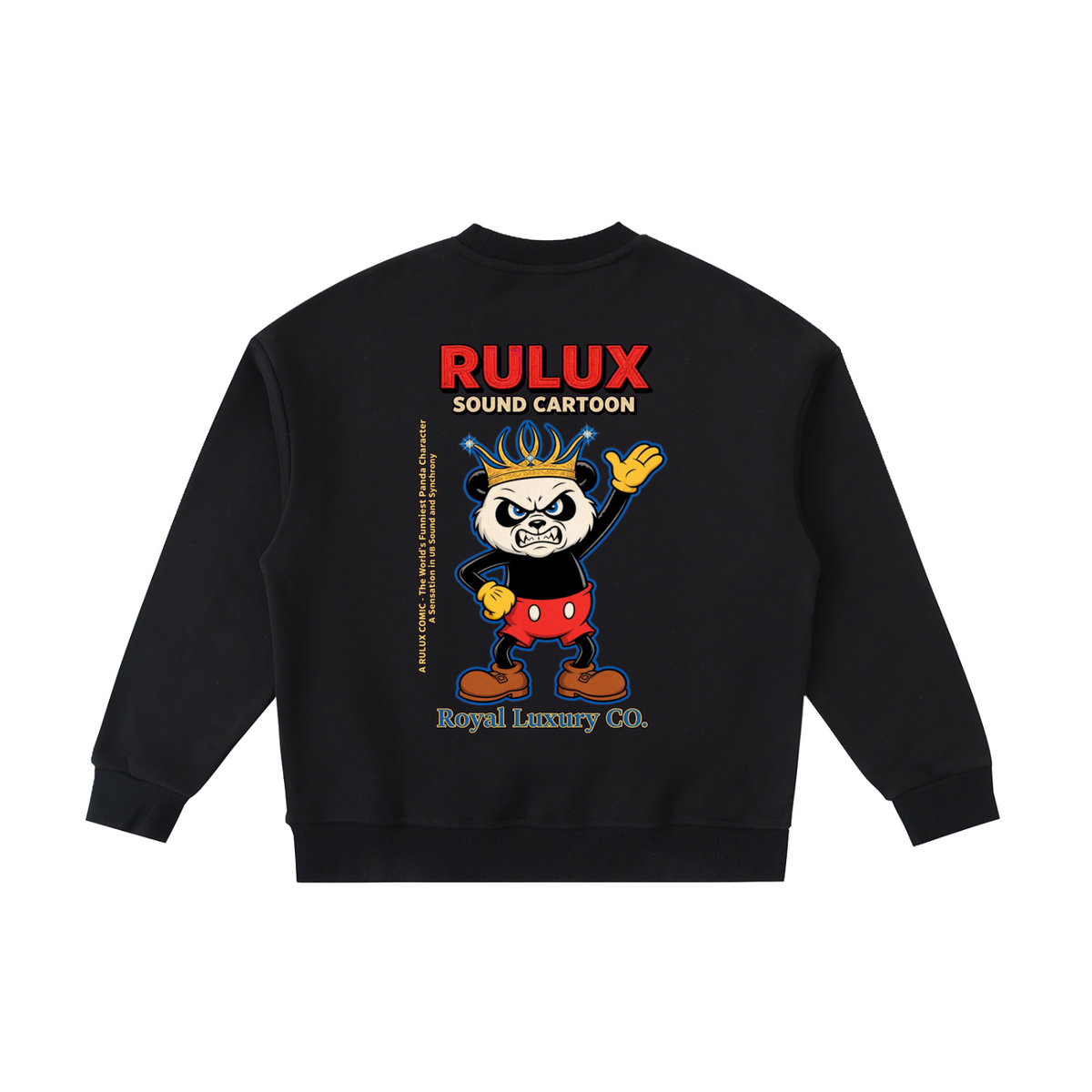 sweatshirt,panda,rulux,royal,luxury,cartoon,kid,kids,children