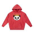 Panda Classic Snow Wash Fleece Oversize Hoodie